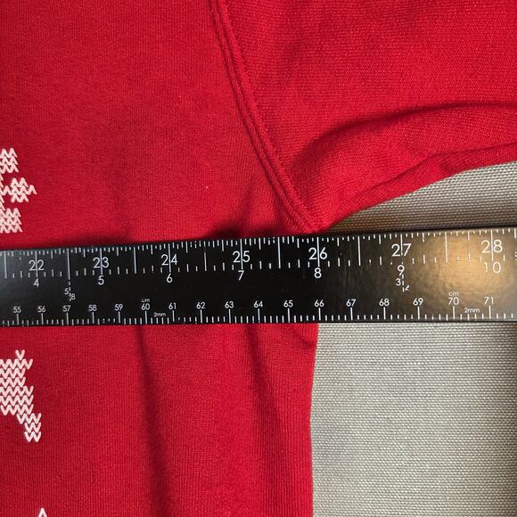 NuBlend 2XL Ugly Christmas Sweater Red Holiday Graphic Pullover Sweatshirt - Picture 8 of 8